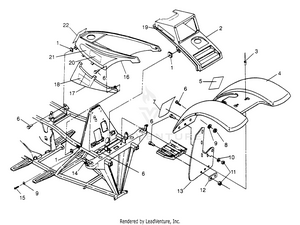 Front Cab Assembly 6x6 300 W948730 (4926792679a005) Schematic