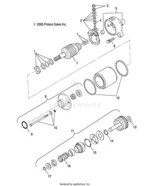 Engine, Starting Motor - A07mh46aa/az (4999200059920005e01) Schematic