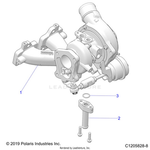 Engine, Turbo Charger - Z21rau92an/bn (c1205828-8) Schematic