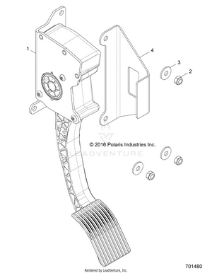 Engine, Throttle Pedal - Z19vce99am (701480) Schematic