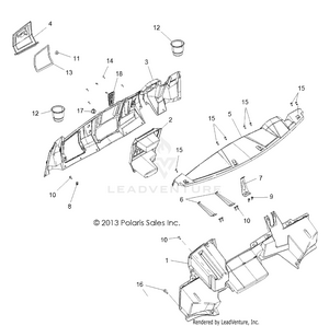 Body, Dash - R16rva57a1/b1/e57a9/b9 (49rgrdash14crew) Schematic