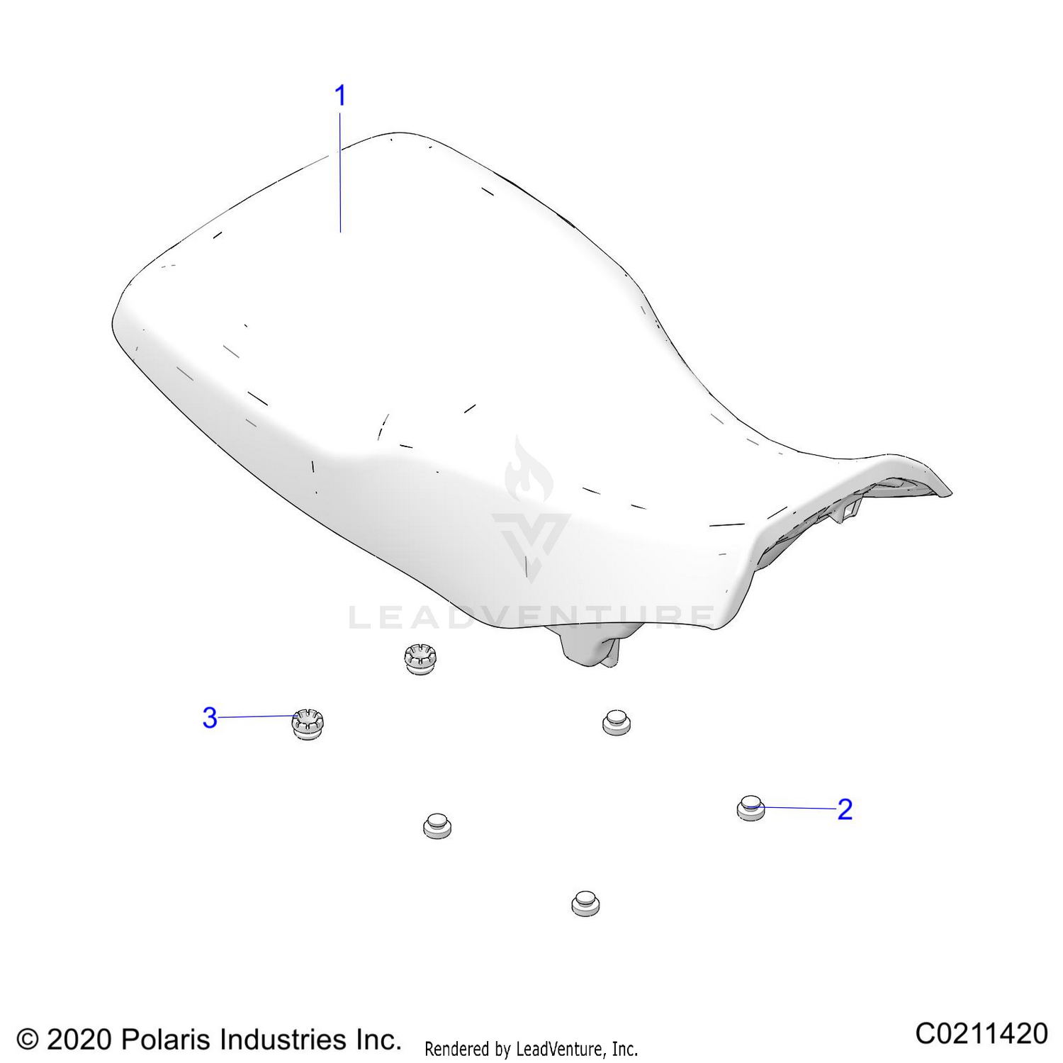BODY, SEAT - A26SEE57CL/EL (C0211420)