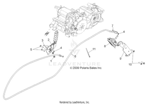 Brakes, Park Brake Asm. - R12wh76ag/ar/eah/eav/eaw (49rgrbrakepark10800crew) Schematic