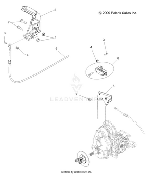 Brakes, Park Brake Asm. - R10rc08ga/gh/fa/fh (49levbrakepark10sdw) Schematic