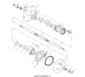 Rear Housing - A01aa32aa (4963816381b009) Schematic