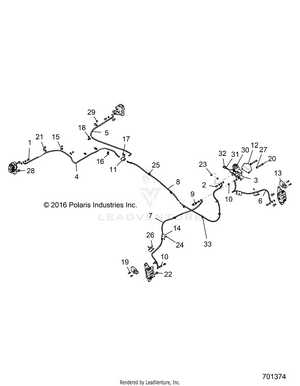 Brakes, Brake Lines And Master Cylinder - R19rhe99nd (701374) Schematic