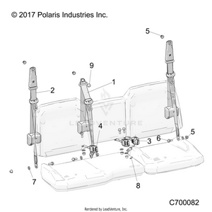 Body, Seat Belt Mounting - R21rre99a9/ac/ap/aw/b9/bc/bp/bw (c700082) Schematic