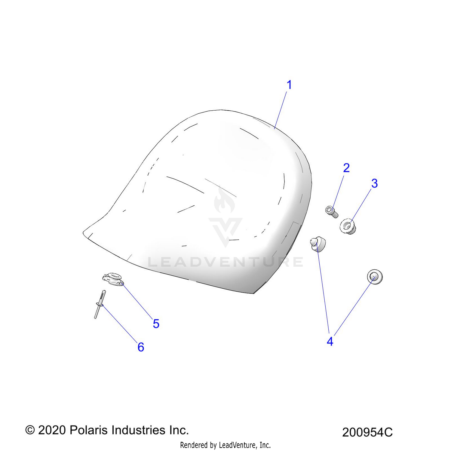 BODY, SEAT - N22MSA11/MSB11 ALL OPTIONS (200017)