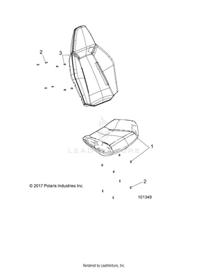 Body, Seat Asm. - A18daa50b7 (101349) Schematic