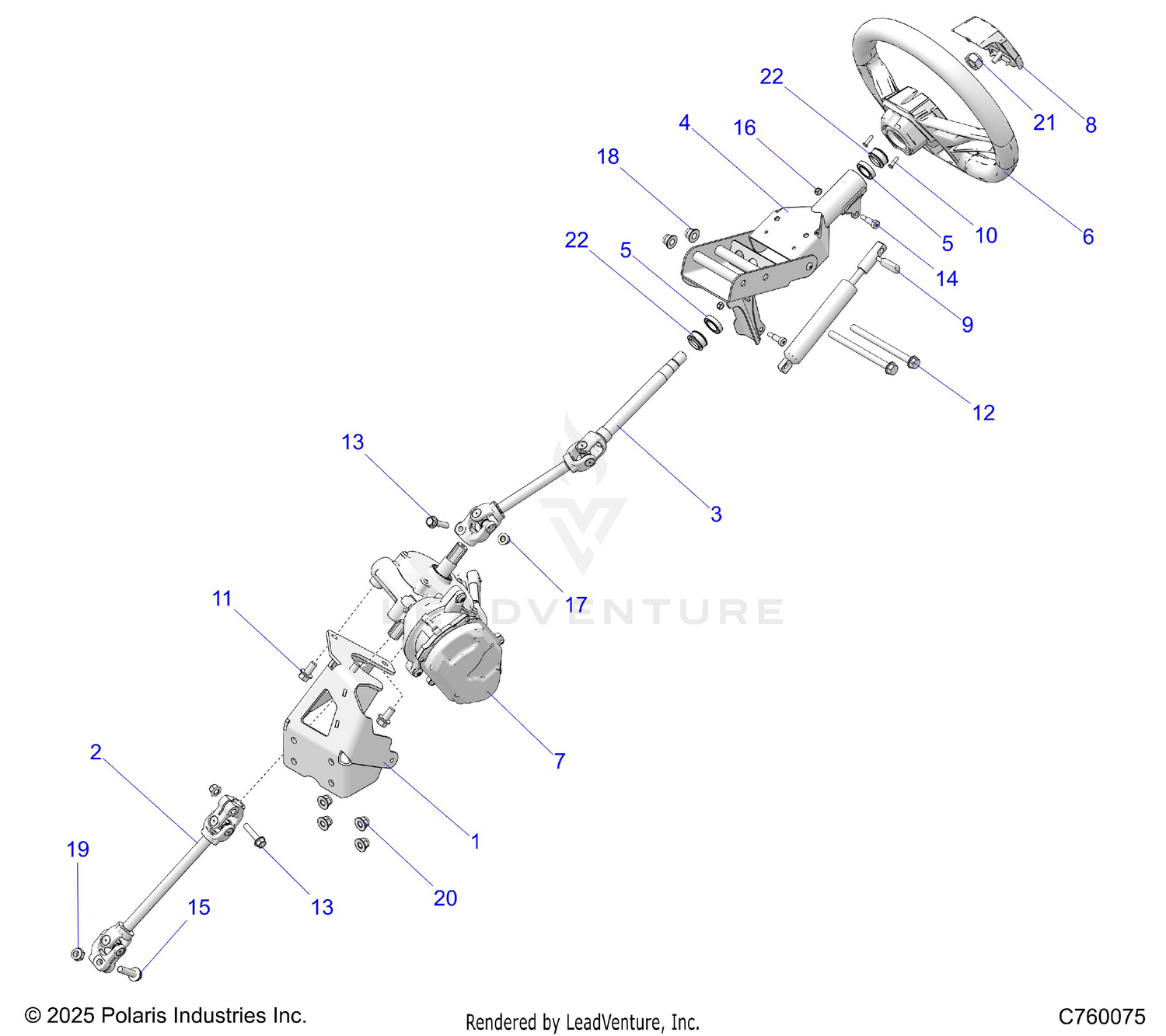 STEERING, STEERING ASM. - Z26NMX99A4/B4/A6/B6 (C760075)