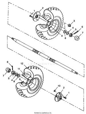 Rear Wheel - A99bg38ca (4949664966c004) Schematic