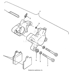 Middle Axle Brake Magnum 6x6 - W968744 And Magnum 6x6 Swedish - S968744 (4936073607c004) Schematic