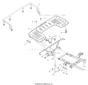 Rear Rack Mounting - A00ch46ca (4954785478a008) Schematic
