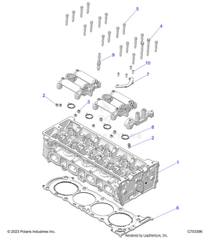 Engine, Cylinder Head - Z24rmd2kah/al/bh/bl (c703396) Schematic