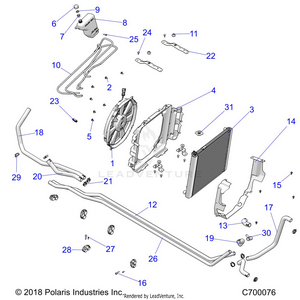 Engine, Cooling System - R21t6u99ap/ag/bp/bg (c700076) Schematic
