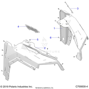 Body, Fenders, Front - G23gmk99a/99b (c700830-4) Schematic
