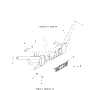 Body, Front Bumper - R16rt_87 All Options (49rgrbumper13900xp) Schematic