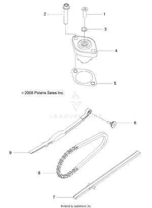 Engine, Tensioner, Cam Chain - R13va17aa/ab (49rgrtensioner09rzr170) Schematic