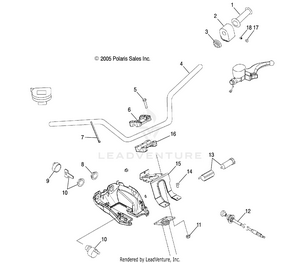 Handlebar And Controls - A06mh68aa/ad/af (4999200099920009b13) Schematic