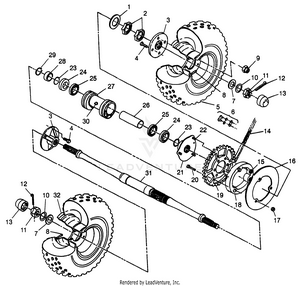 Rear Wheel Drive Scrambler 400l W97bc38c (4939893989c005) Schematic