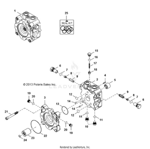 Hydraulics, Pump, Valve Housing - R141d9jda/2d9jda (49brutuspumpvalve13) Schematic