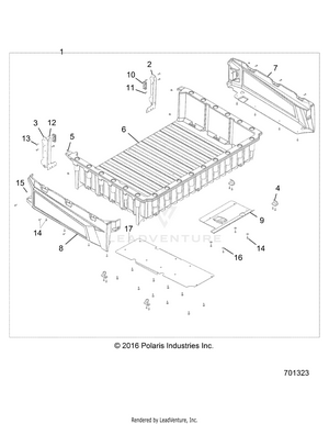 Body, Cargo Box - R17rt_87 All Options (701323) Schematic