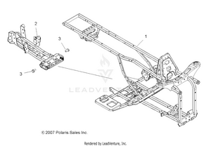 Chassis, Frame - A08lh46aq/ax/az (49atvframe08sp400) Schematic