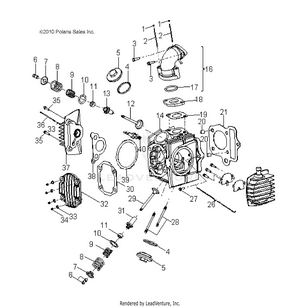 Engine, Cylinder Head - A13fa09aa (49atvcylinderhd11sp90) Schematic