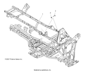 Chassis, Frame - A08dn50af/as/aw/az (49atvframe08sptrg500) Schematic