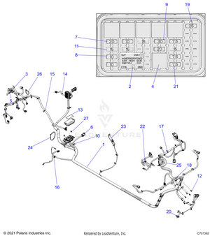 Electrical, Wire Harness - R22t6a99a1/b1 (c701392) Schematic