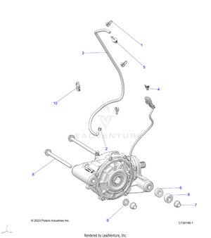 Drive Train, Front Gearcase Mounting - R24t6a99a1/b1 T6ead/bd/am/bm/a9/b9 (c730196-1) Schematic