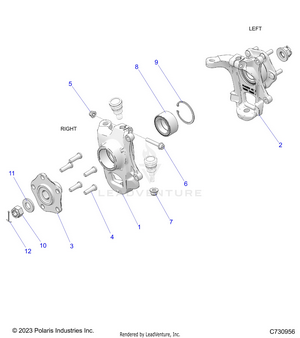 Suspension, Front Hub - R25xaw1rb9/bd/bm (c730956) Schematic