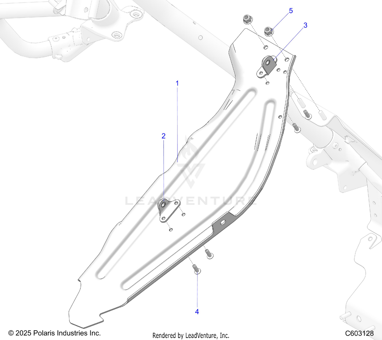 CHASSIS, CLUTCH GUARD - S26AJB6RSL/REL/AJE6RSL (C603128)