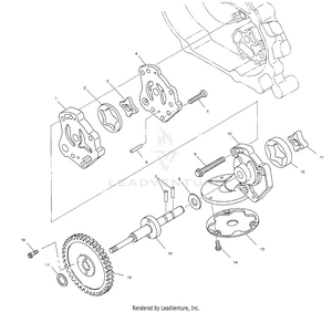 Oil Pump - A01ch50eb (4964466446d011) Schematic