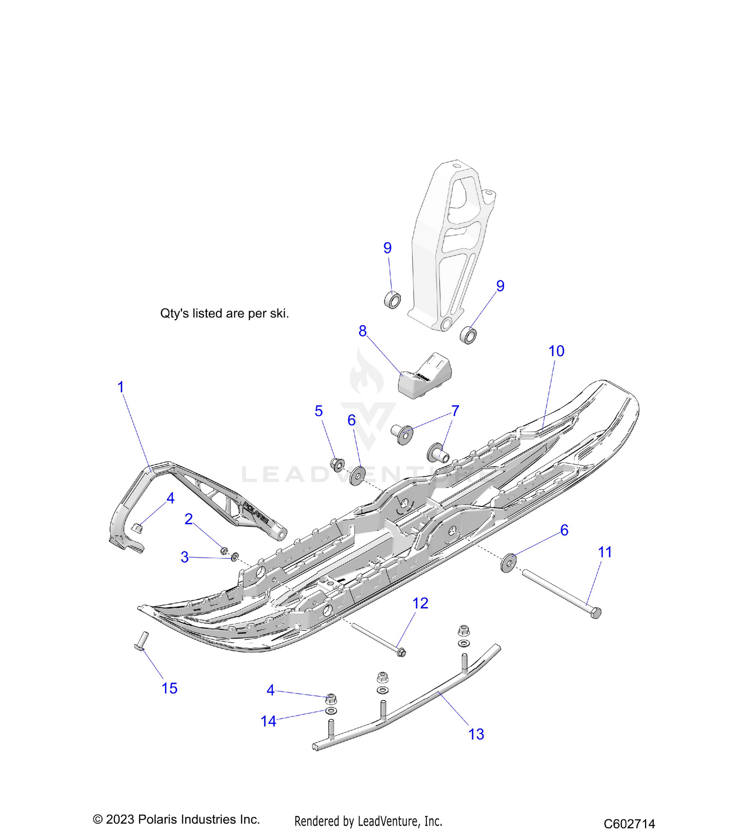 STEERING, SKI ASM. - S26TFN6RSP/RSL (C602714)