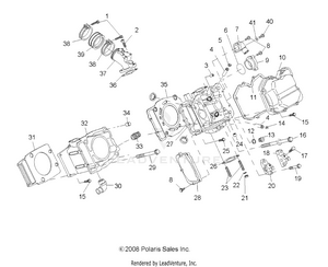 Engine, Cylinder - R11rh50ag/ah/ar (49rgrcylinder095004x4) Schematic