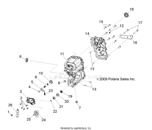 Drive Train, Main Gearcase - R16raa76aa/aj (49rgrgearcase106x6) Schematic