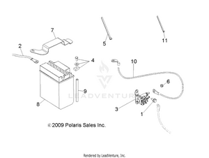 Electrical, Battery - A12ea32aa (49atvbattery10tblzr) Schematic