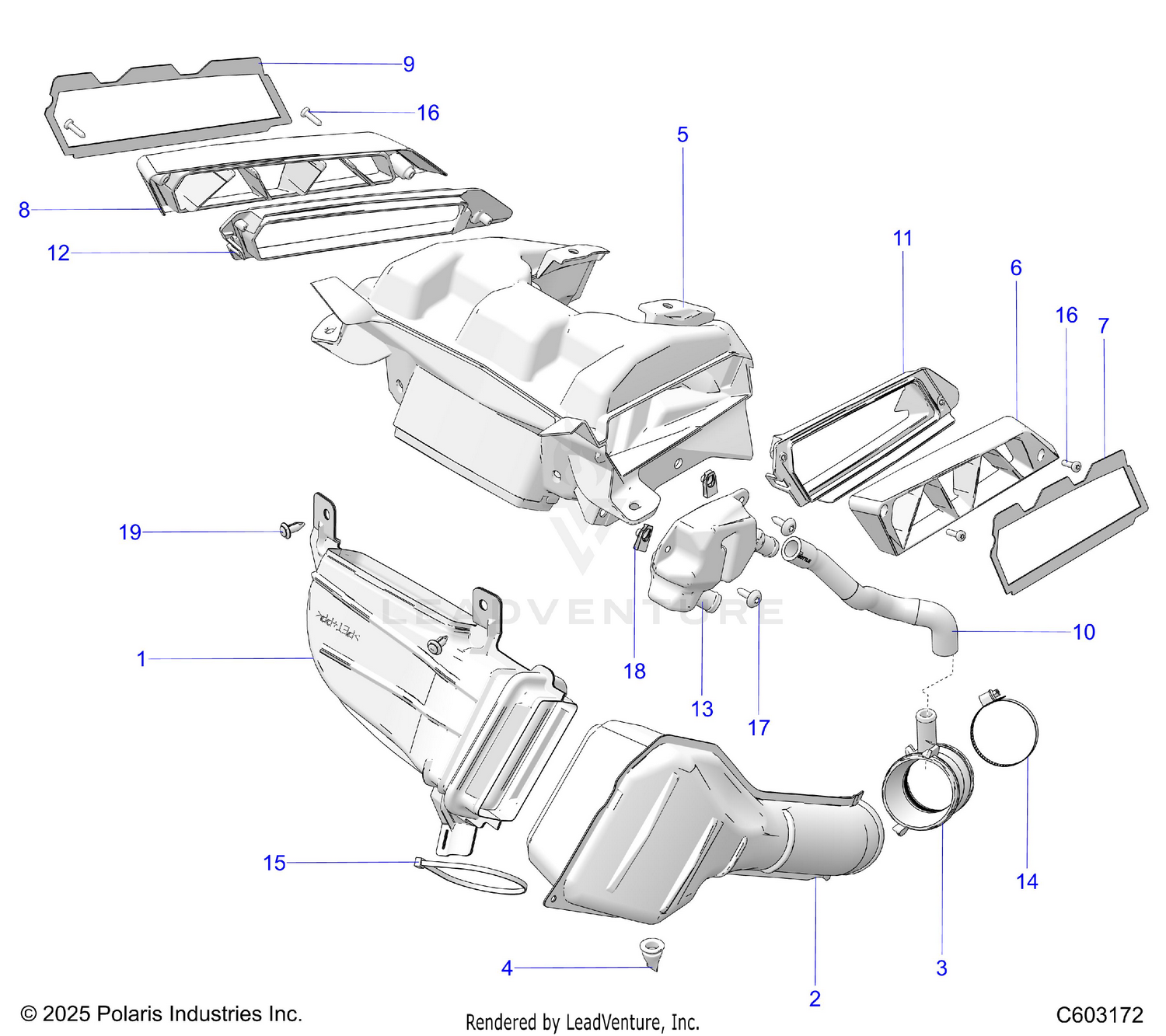 ENGINE, AIR INTAKE SYSTEM - S26AJT9FEL (C603172)