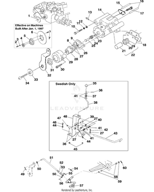Rear Brake - W97ch50a (4939993999c007) Schematic