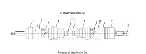 Front Drive Shaft (4x4) - R05rd50aa/ab/ac/ad (4995359535b08) Schematic