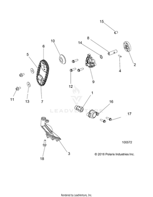 Engine, Oil Pump - A19sea50b1/b7/see50b7/b3/seg50b4 [100572] Schematic