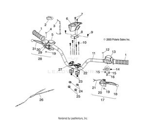 Handlebar - A04ka09ca/cb (4991329132b11) Schematic