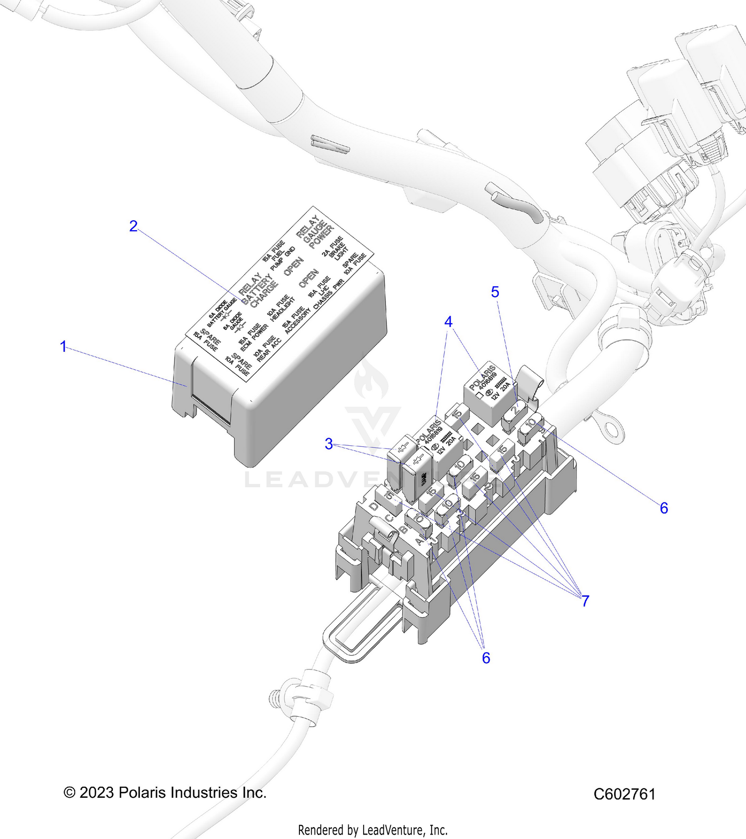 ELECTRICAL, FUSE BLOCK, FUSES - S26TDL9BS/BEL (C602761)