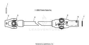 Drive Train, Front Prop Shaft - R16raa76aa/aj (4999202119920211b10) Schematic