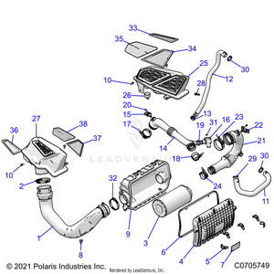 Engine, Air Intake System - Z22gae92aj/bj/gak92ap/bp/gav92ap/bp (c0705749) Schematic