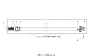 Drive Train, Front Prop Shaft - Z14vh76ac/ad/eai/eak/eaj/eal/eaw (49rgrshaftprop11rzrs) Schematic