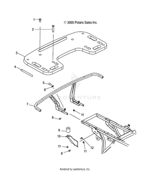 Rack Mounting, Rear - A06cd32aa/ab/ac (4999201699920169a06) Schematic
