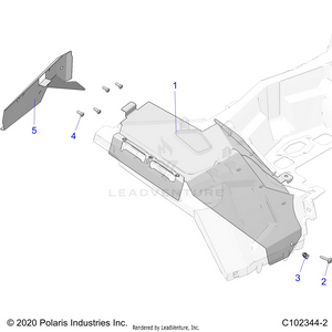 Body, Heat Shields - A25sxe85a9/am/ap (c102344-2) Schematic