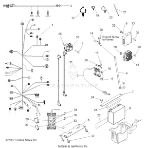 Electrical (built 8/14/07 And After) - R08vh76ad/ag (49rgrelect08rzr) Schematic